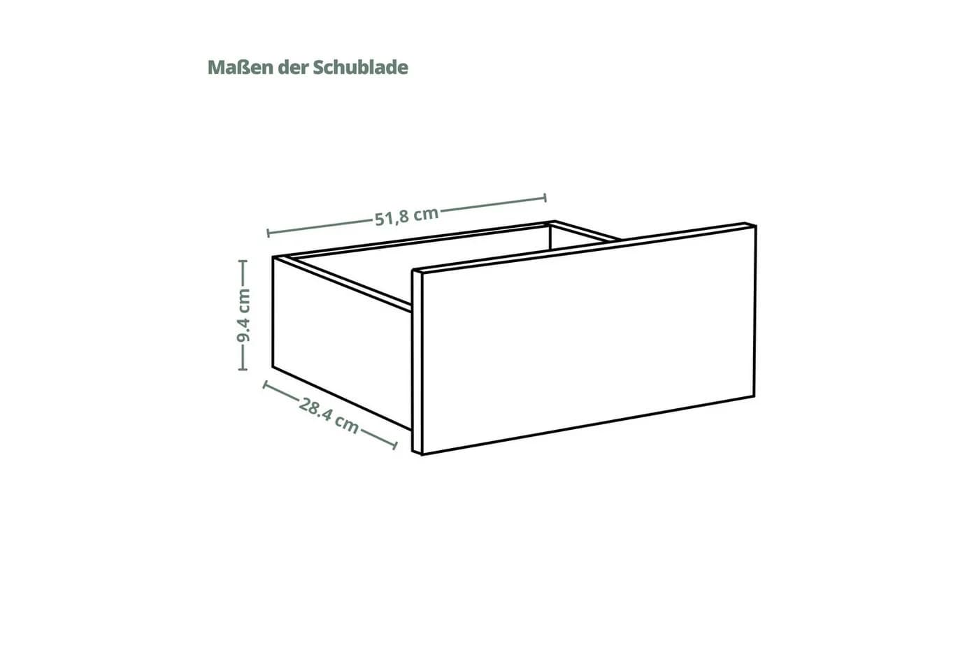 Furnica Kommode Sideboard 8 Schubladen Anthrazit Grau - Bild 5