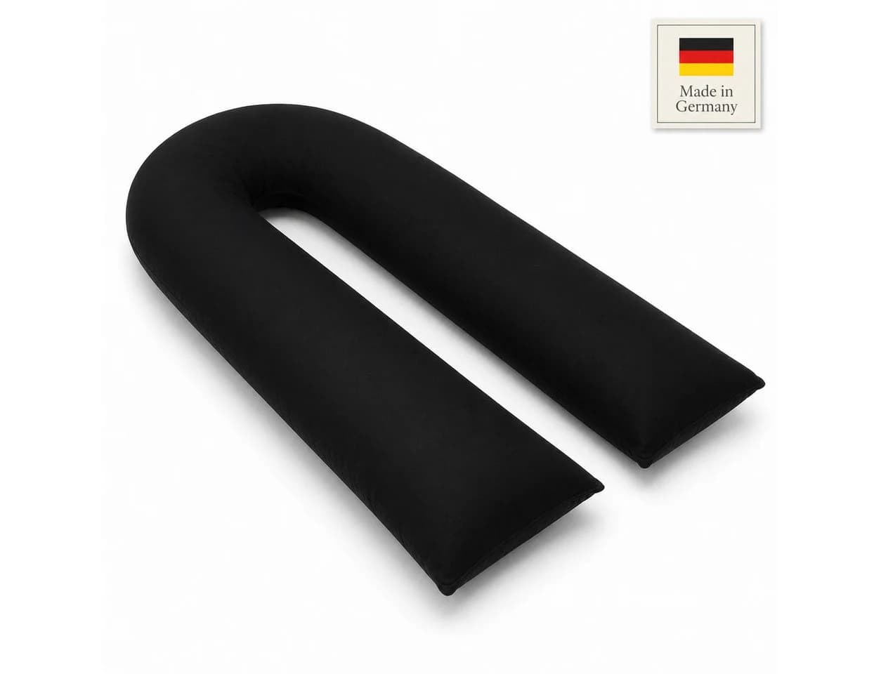 NEXGEN Luxus U-förmiges Schwangerschaftskissen 12 ft Schwarz - Bild 2