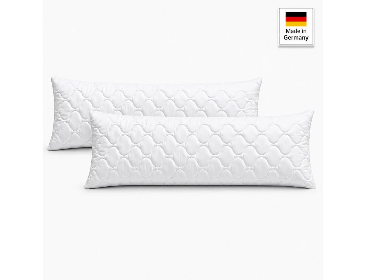 NEXGEN Luxus Steppkissen 152x40 cm Baumwolle Hypoallergen - Bild 2