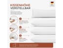 NEXGEN Luxus Steppkissen 152x40 cm Baumwolle Hypoallergen Bild 3
