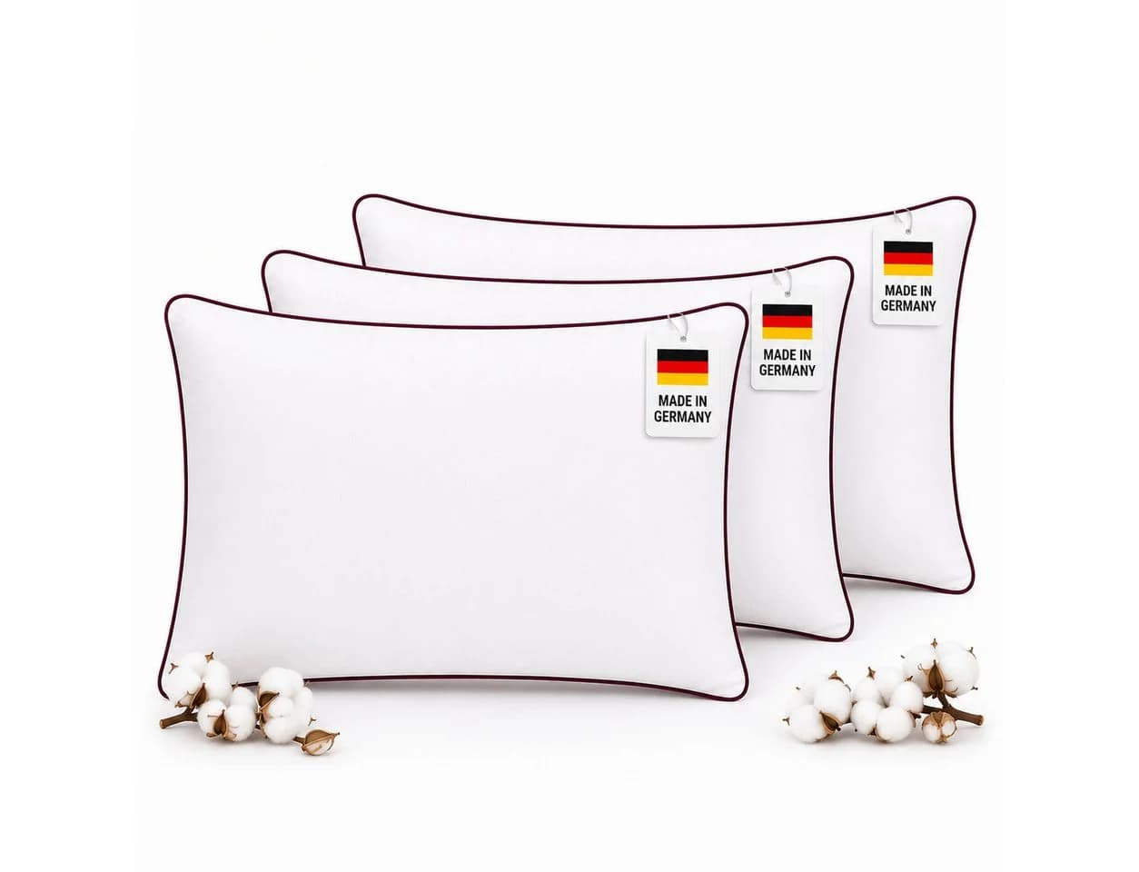 NEXGEN Luxus Baumwollkissen Premium Füllung Hotelqualität - Bild 2
