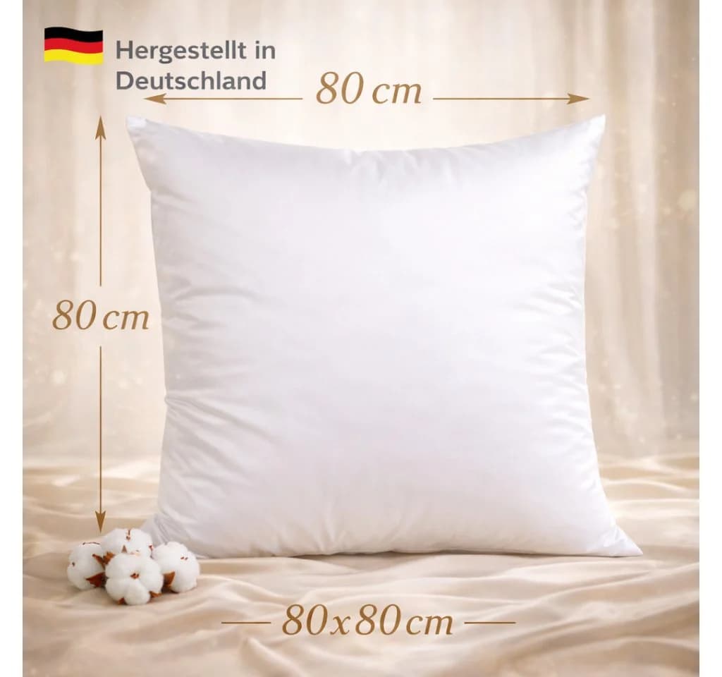 NEXGEN Luxus Kopfkissen 3er Set Baumwolle Polyester Premium