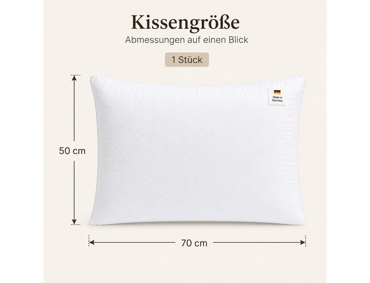 NEXGEN Luxus Microfaserkissen Premium Hotelqualität Made in Germany - Bild 3