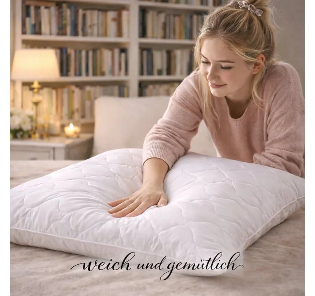NEXGEN Luxus Microfaserkissen Premium Hotelqualität Made in Germany - Bild 4