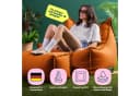 icon Sitzsack Alto Outdoor Set Orange Olefin Bild 3