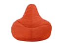 Icon Dalton Sitzsack Sessel mit Rückenlehne Cord Orange Bild 4
