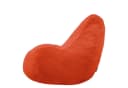 Icon Dalton Sitzsack Sessel mit Rückenlehne Cord Orange Bild 5