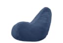 Icon Dalton Sitzsack Sessel mit Rückenlehne Cord Blau Bild 5