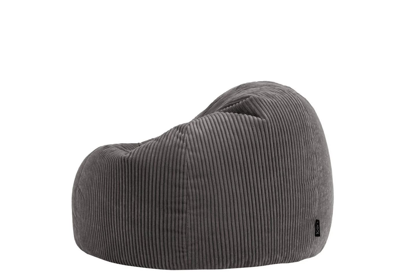 ICON Sitzsack Erwachsene XXL aus Cord Kingston, XXL, Made in Germany, für Erwachsene & Kinder, für Wohnzimmer - Bild 5