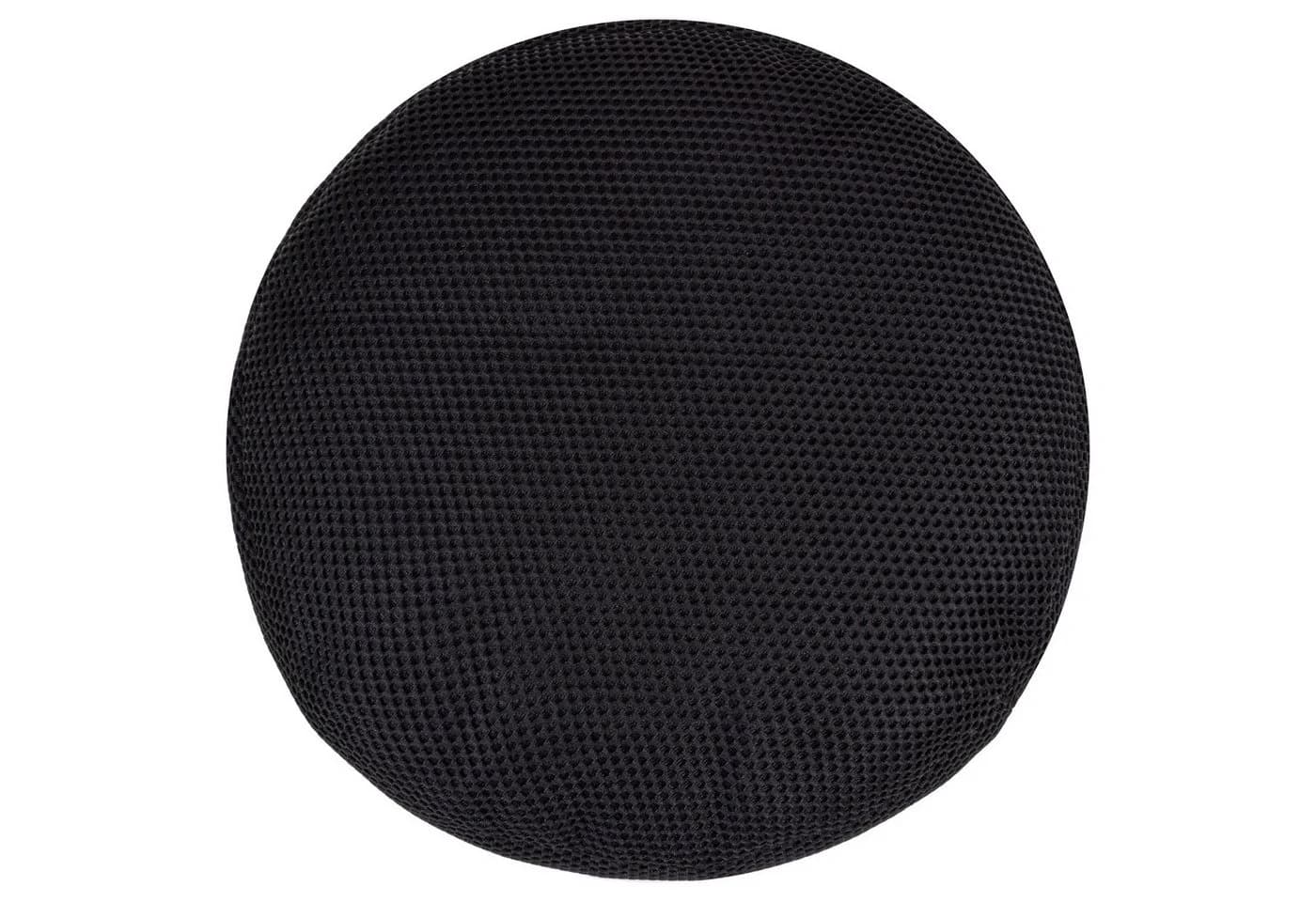 Icon Pouf XL Mesh Schwarz Gaming Fußhocker mit Füllung - Bild 4