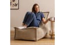 icon Sitzsack Liege Cord Beige „Dolce“ Made in Germany Bild 1