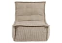 icon Sitzsack Liege Cord Beige „Dolce“ Made in Germany Bild 4