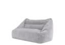 Icon Cecilia Sitzsack Sofa Cord Grau 2-Sitzer mit Füllung Bild 2