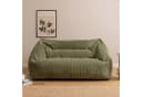 Icon Cecilia Sitzsack Cord Sofa 2-Sitzer Salbeigrün mit Füllung Bild 3