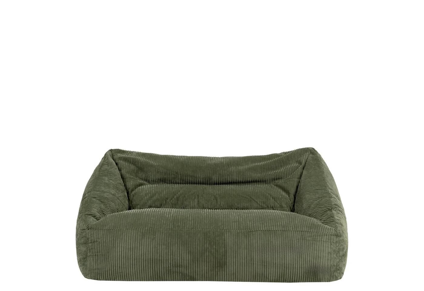 Icon Cecilia Sitzsack Cord Sofa 2-Sitzer Salbeigrün mit Füllung - Bild 4
