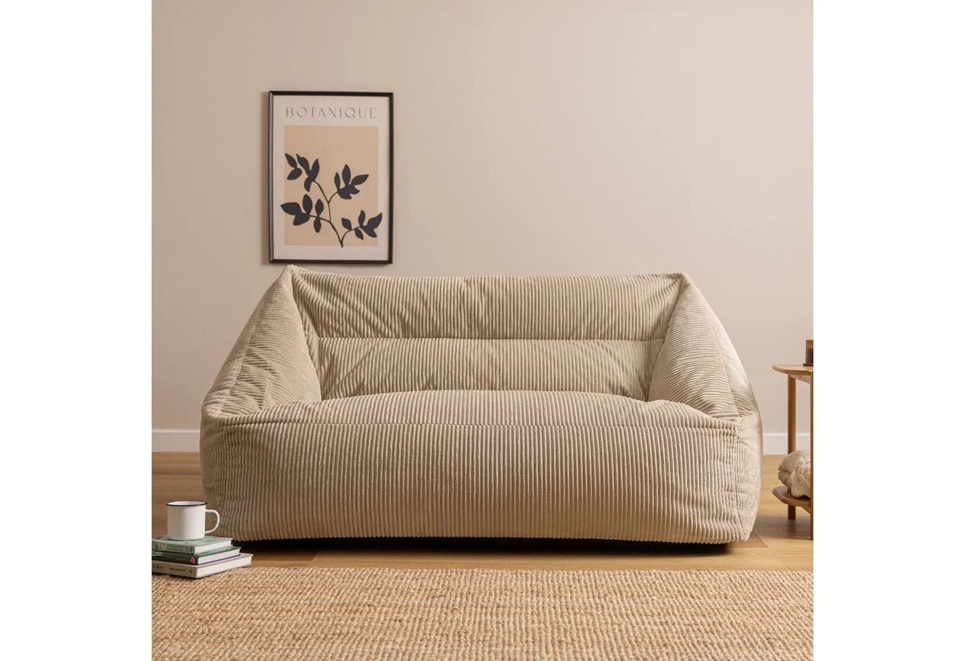 Icon Cecilia 2-Sitzer-Sofa Cord XXL Sitzsack - Bild 3