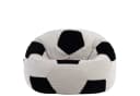 icon Sitzsack Kinder Fußball Cord Schwarz Bild 3