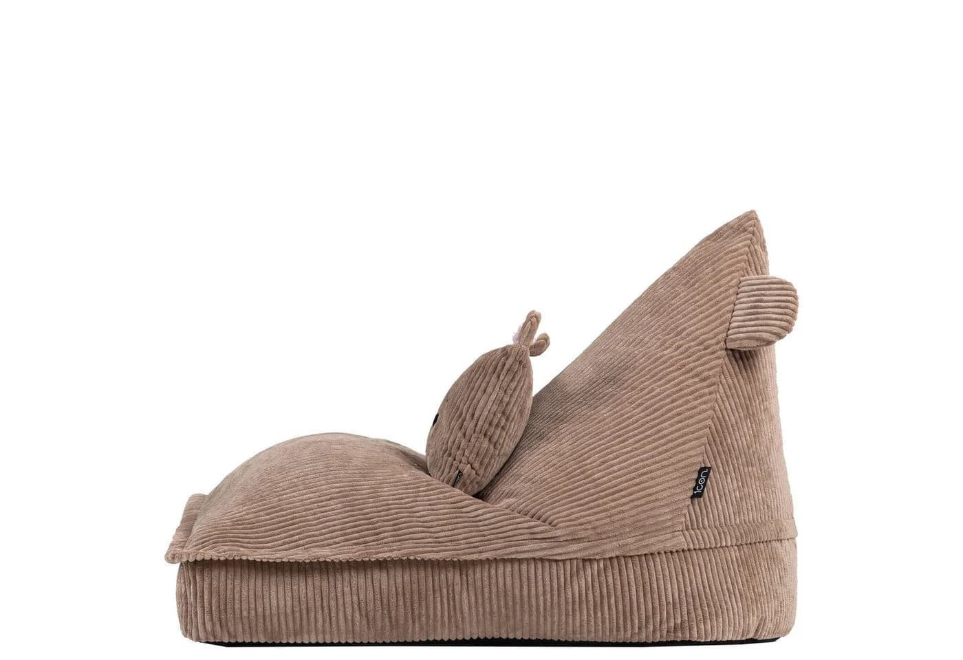 ICON Sitzsack Kinder Animalfreunde mit Kissen aus Cord - Bild 5