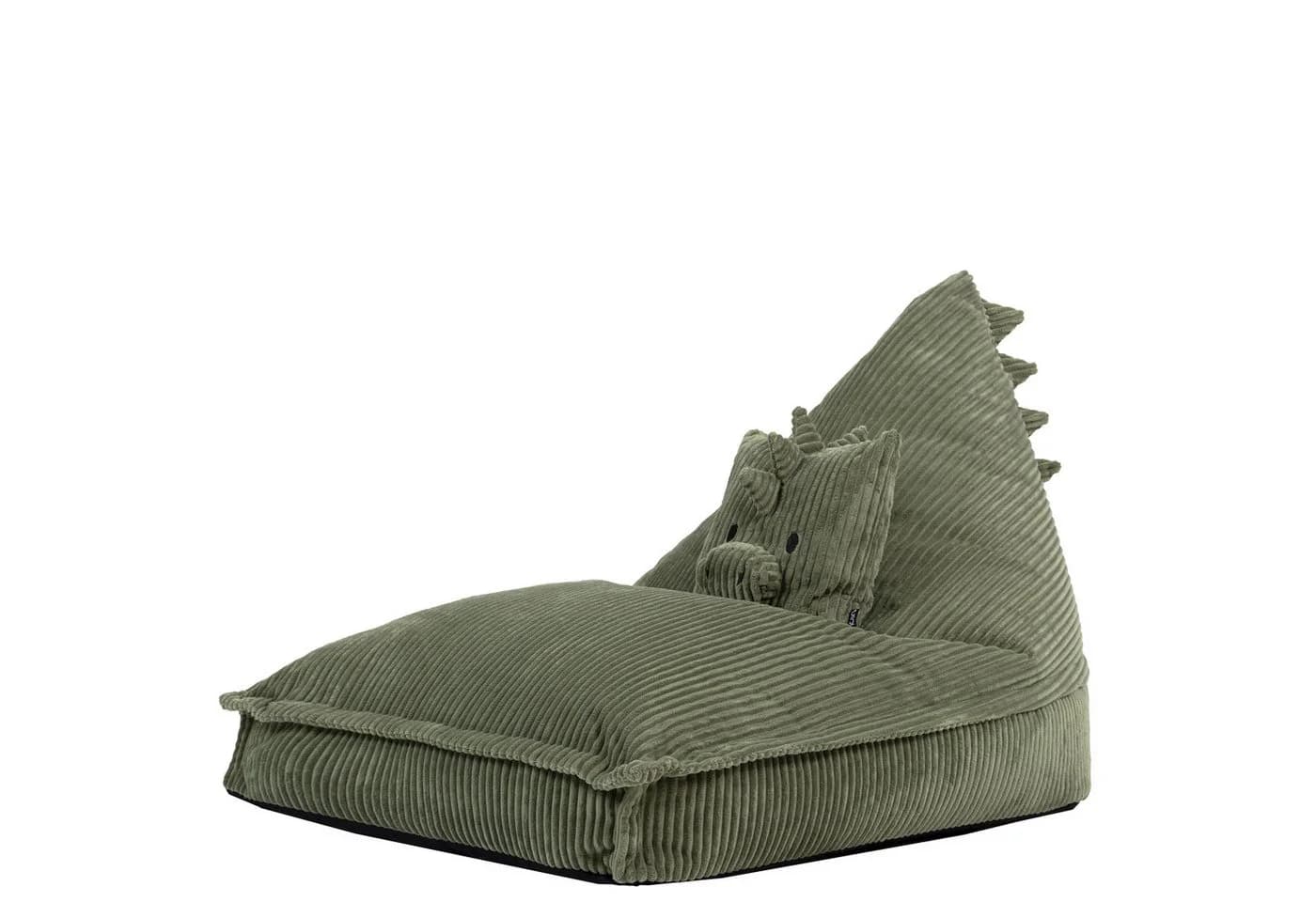 icon Sitzsack Kinder Cord mit Kissen dexter-dino - Bild 2