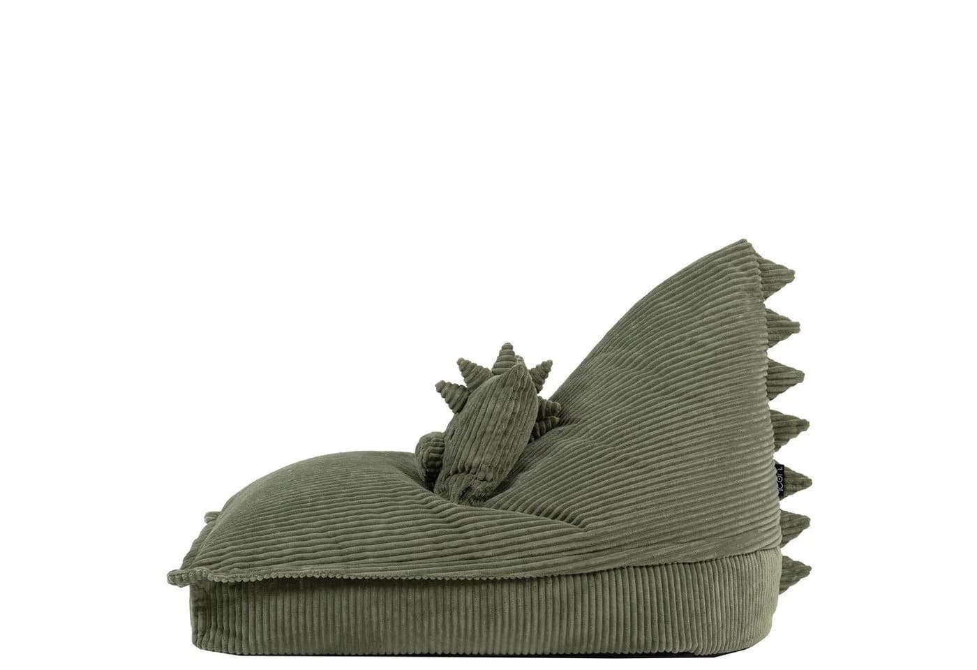 icon Sitzsack Kinder Cord mit Kissen dexter-dino - Bild 5
