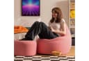 ICON Gaming Sitzsack mit Hocker Rosa Techmesh Bild 1