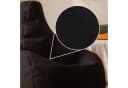 icon Sitzsack Liegesessel Dalton XXL Schwarz mit Hocker Bild 5