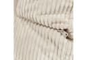 icon Noa Ecksofa Spar-Set Beige Cord mit Sessel & Hocker Bild 4