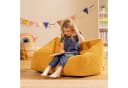icon Sitzsack Sofa Kinder Cord Gelb Made in Germany Bild 1