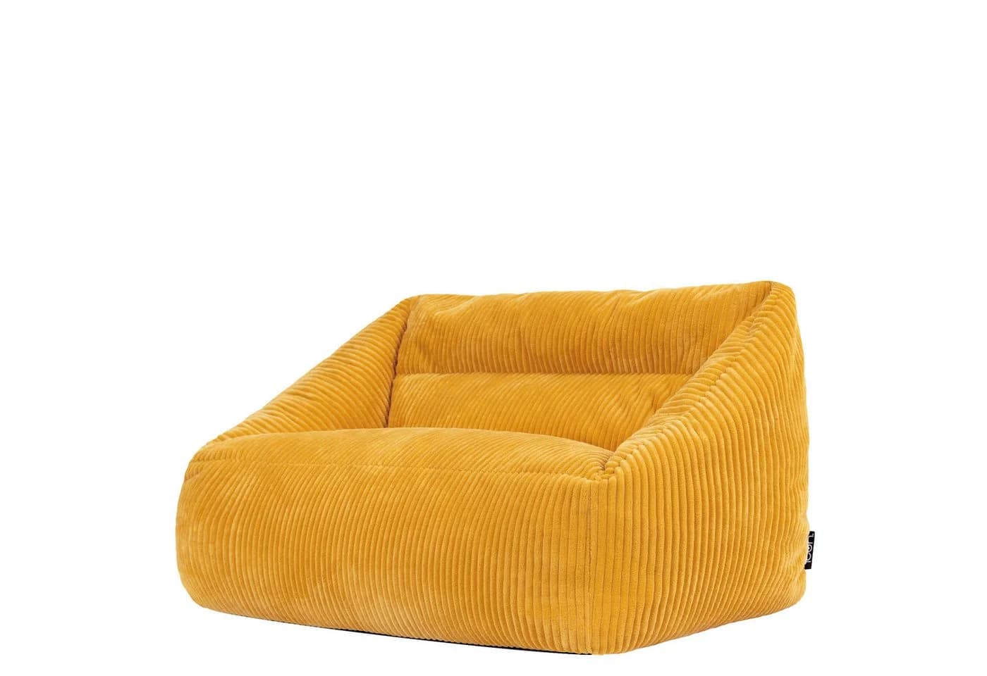 icon Sitzsack Sofa Kinder Cord Gelb Made in Germany - Bild 2