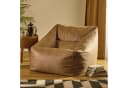 icon Sitzsack Sessel Natalia Braun Vegan Leder Bild 1