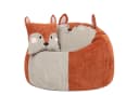 icon Kinder Sitzsack Cord Orange mit Kissen Bild 2