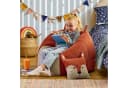 icon Kinder Sitzsack Cord Orange mit Kissen Bild 3
