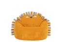 icon Kinder Sitzsack Cord Gelb mit Kissen Bild 4