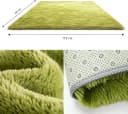 MCC direct Hochflor-Teppich Grün Flauschteppich Bild 1