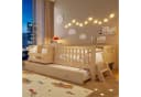 Flieks Kinderbett 90x200 mit Ausziehbett & Stauraum Bild 2