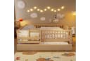 Flieks Kinderbett 90x200 mit Ausziehbett & Stauraum Bild 3