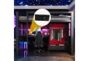 Flieks Hochbett mit LED, Schreibtisch & Kleiderschwarz Bild 5