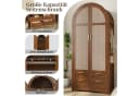 Flieks Kleiderschrank Garderobenschrank Walnuss Modern Bild 5