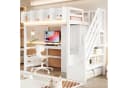 Flieks Hochbett mit Schreibtisch & Kleiderschrank Bild 2