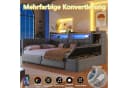 Flieks Daybett 140x200cm mit LED, USB und Samtbezug Bild 4