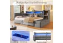 Flieks Daybett 140x200cm mit LED, USB und Samtbezug Bild 5