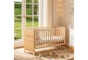 Flieks Babybett Beige mit 5-stufiger Höhenverstellung Bild 3