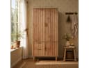 Flieks Kleiderschrank Garderobenschrank 3 Türen 2 Schubladen Bild 3