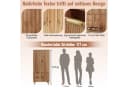 Flieks Kleiderschrank Garderobenschrank 3 Türen 2 Schubladen Bild 5