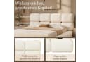 Flieks Polsterbett 160x200cm Wolken-Design mit Lattenrost Bild 3