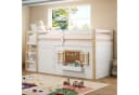 Flieks Hochbett mit Hausdesign, Rausfallschutz & Fenster Bild 3