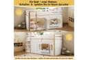 Flieks Hochbett mit Hausdesign, Rausfallschutz & Fenster Bild 4