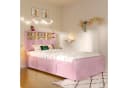 Flieks Polsterbett Daybett Rosa mit Ausziehbett und Stauraum Bild 3