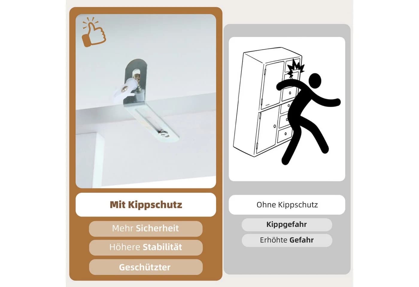 Merax Garderoben-Set mit Schuhschrank, Sitzbank und Garderobenpaneel Weiß - Bild 5