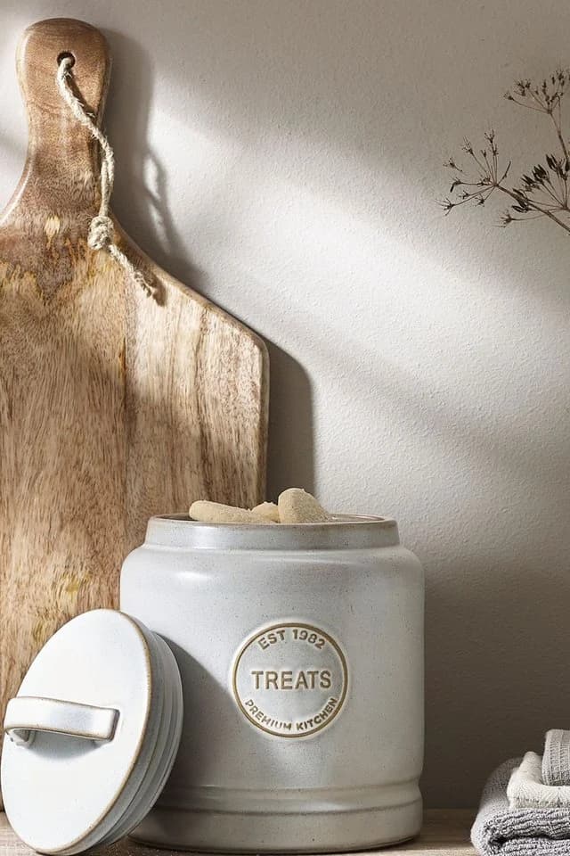 Next Vorratsglas Bonbonglas Steingut Beige